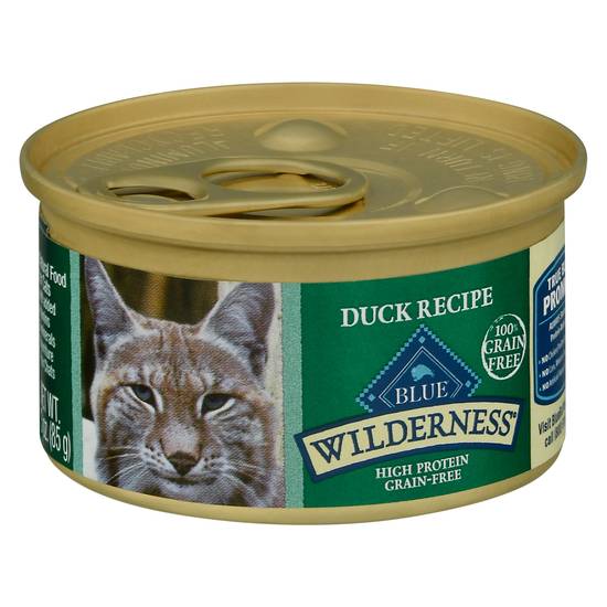 Blue Cat Food Duck Recipe Wilderness
