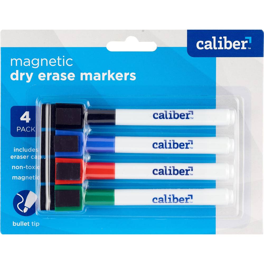 Caliber Magnetic Dry Erase Markers