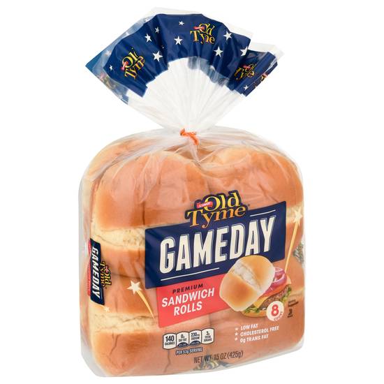Schmidt Old Tyme Gameday Premium Sandwich Rolls ( 8 ct )