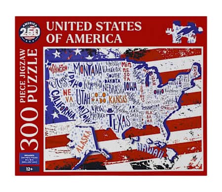 United States Of America Jigsaw Puzzle 300-Pieces USA
