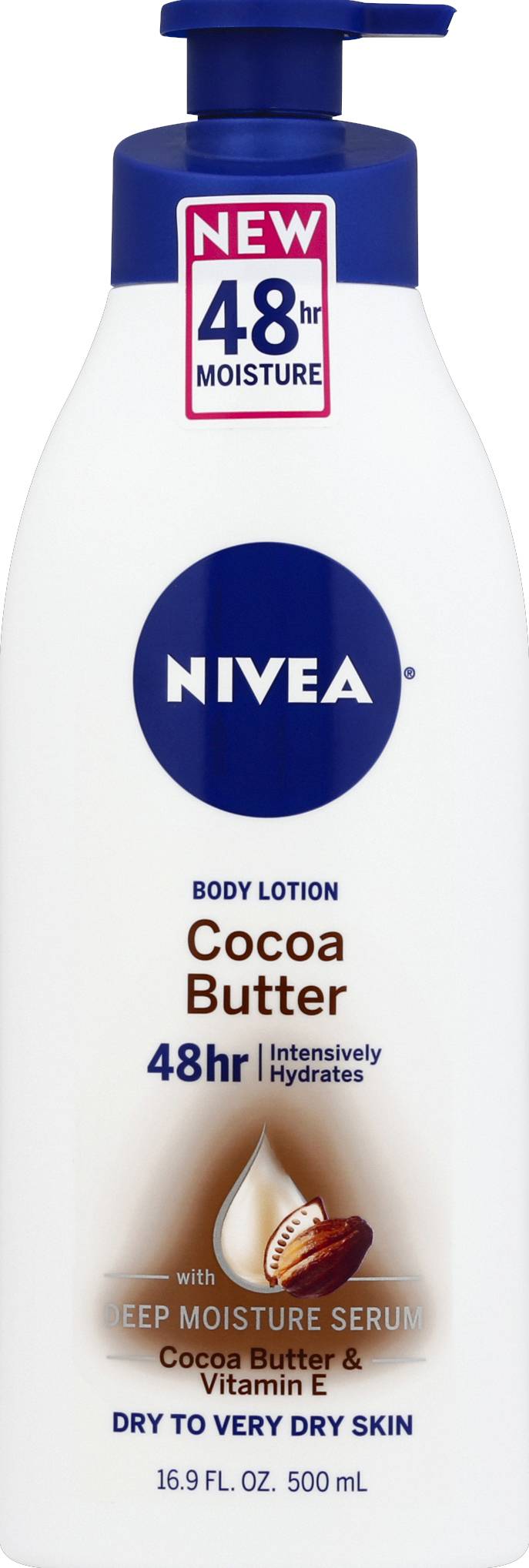 Nivea Cocoa Butter Body Lotion With Deep Nourishing Serum (16.9 fl oz)