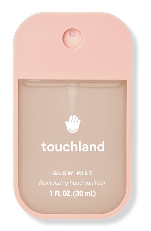 Touchland Glow Mist Rosewater Revitalizing Hand Sanitizer 1.0 oz