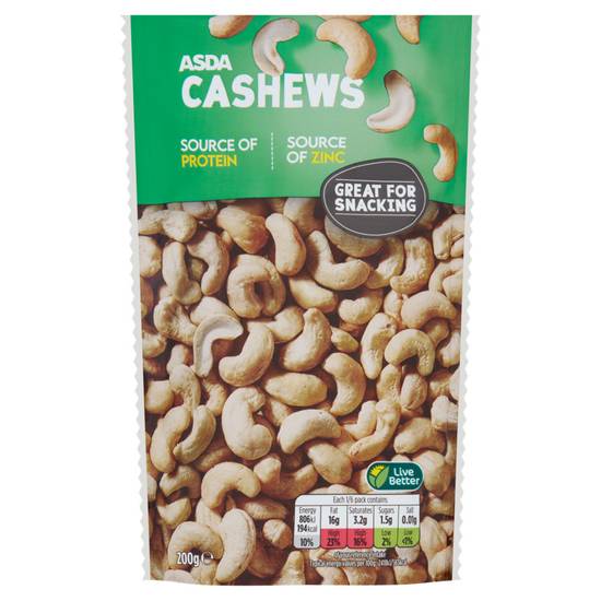 Asda Cashews 200g