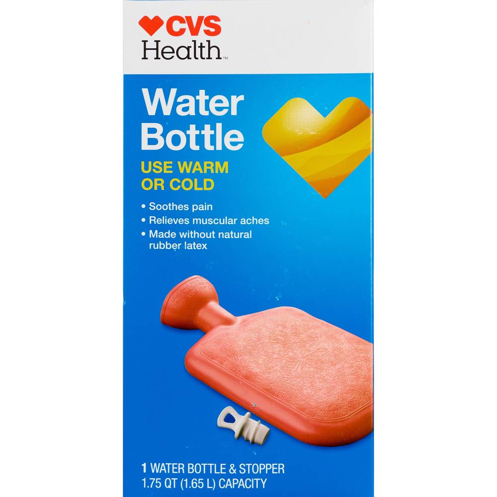 Cvs Health Warm Or Cold Water Bottle