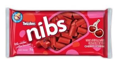 Twizzler's Nibs Candies, Cherry (75 g)