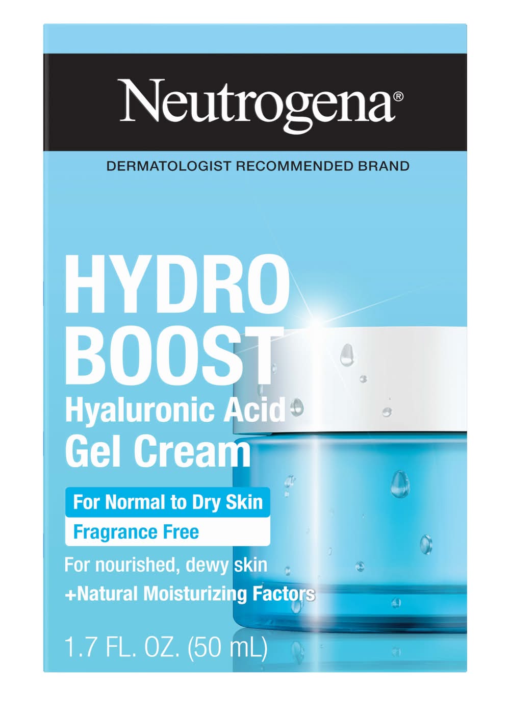 Neutrogena Hydro Boost Hyaluronic Acid Water Gel Moisturizer (1.7 fl oz)