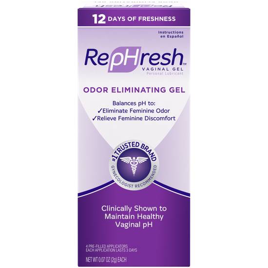 RepHresh Vaginal Gel Pre-Filled Applicators, 4CT