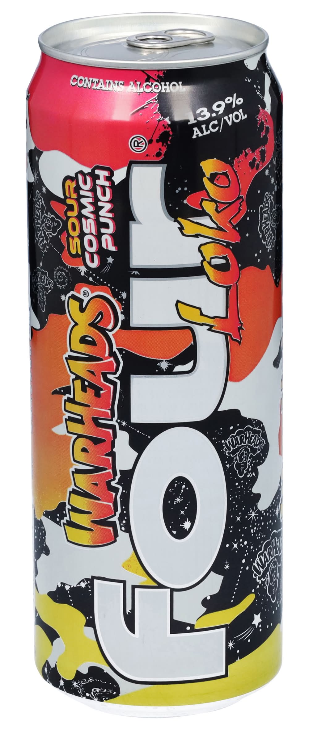Four Loko Warheads Beer, Sour Cosmic Punch (23.5 fl oz)