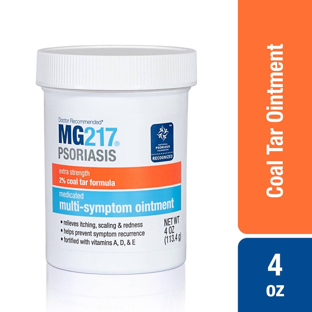 MG217 Psoriasis Medicated Multi Symptom Relief Ointment, 4 OZ