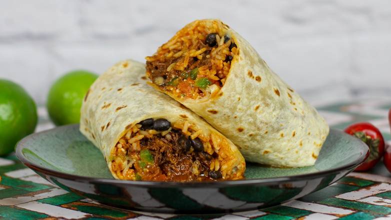 Beef Barbacoa Burrito