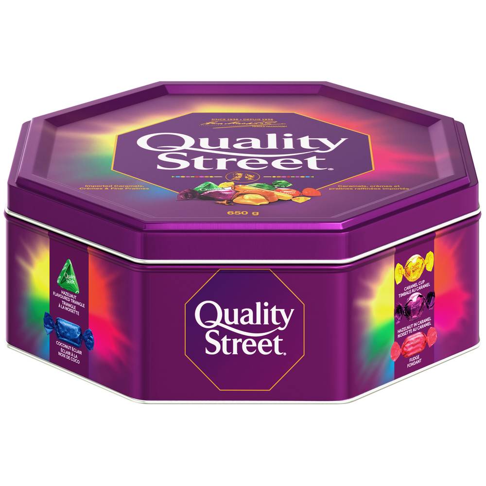 Quality Street Pralines Tub, Assorted (650 g)