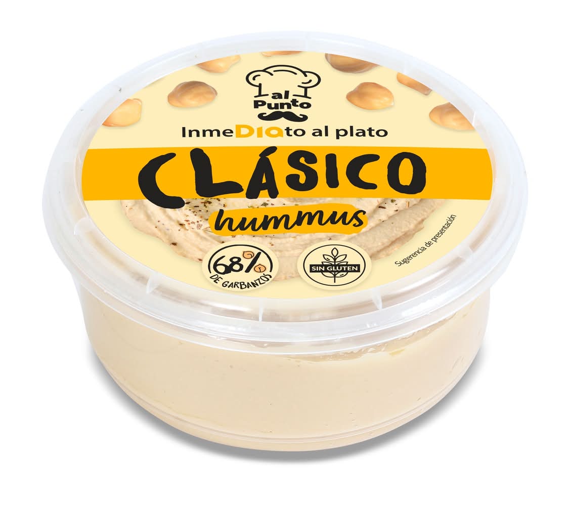 Hummus Clásico Al Punto Dia Tarrina 220 G