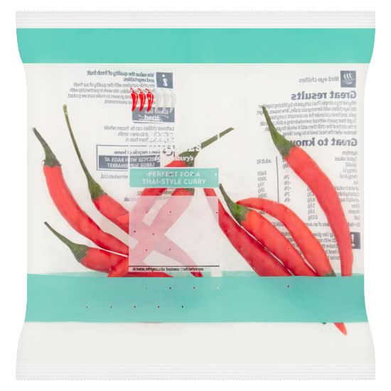 Sainsbury's Bird Eye Chillies (20g)