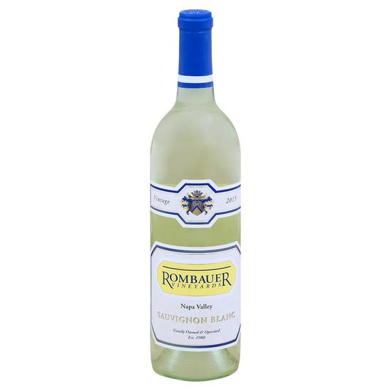 Rombauer Vineyards Sauvignon Blanc Napa Valley Wine 2015 (750 ml)