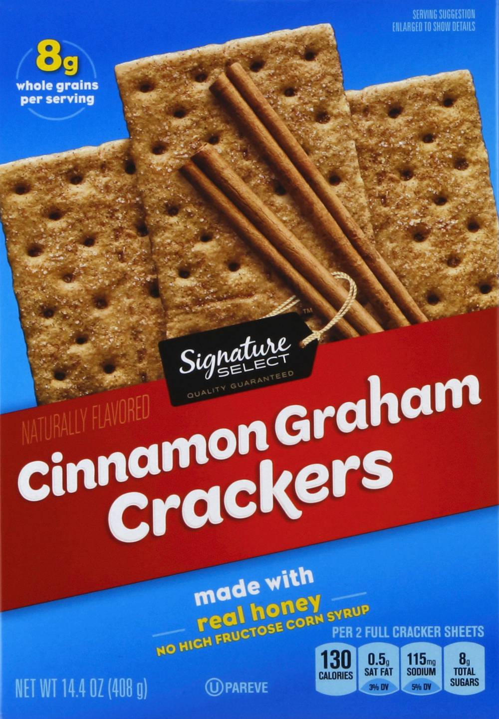 Signature Select Cinnamon Graham Crackers (14.4 oz)