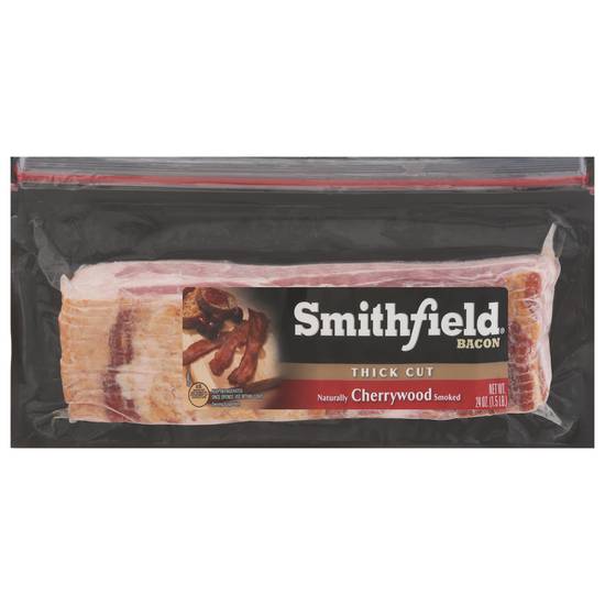Smithfield Thick Cut Cherrywood Smoked Bacon (24 oz)