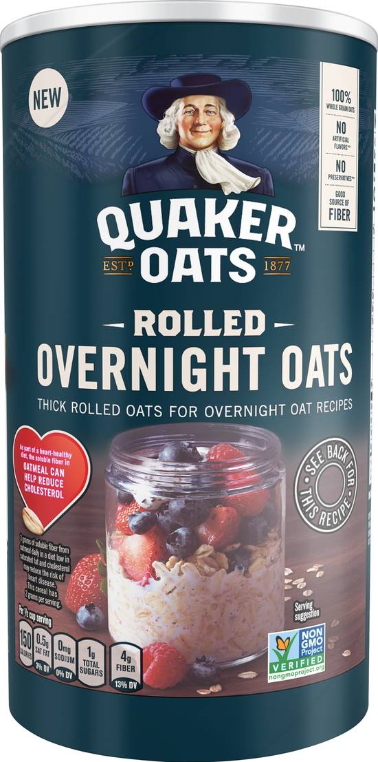 Quaker Rolled Overnight Oats