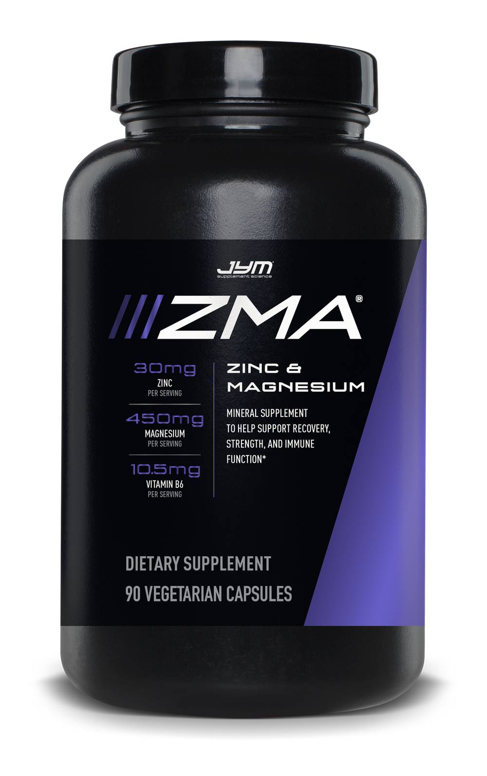 JYM Supplement Science Zma Zine and Magnesium Supplement Capsules (90 ct)
