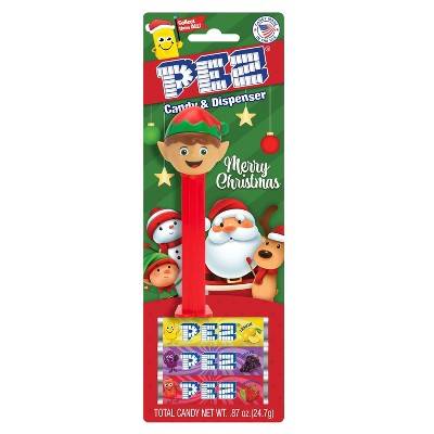 Pez Candy Holiday Christmas Assortment Blister pack (6 x 0.9 oz)