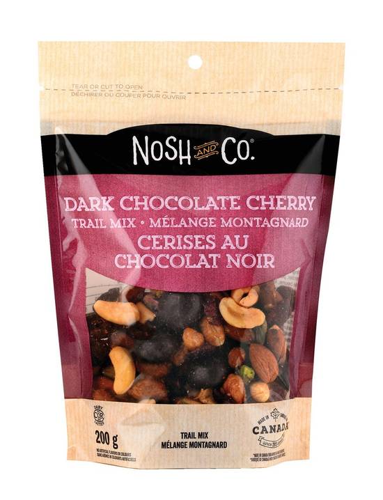 Nosh & Co Dark Chocolate Cherry Trail Mix (200 g)