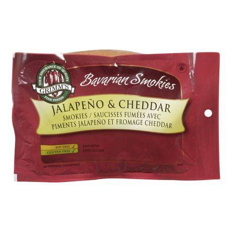 Grimm's Jalapeno & Cheddar Bavarian Smokies (450 g)