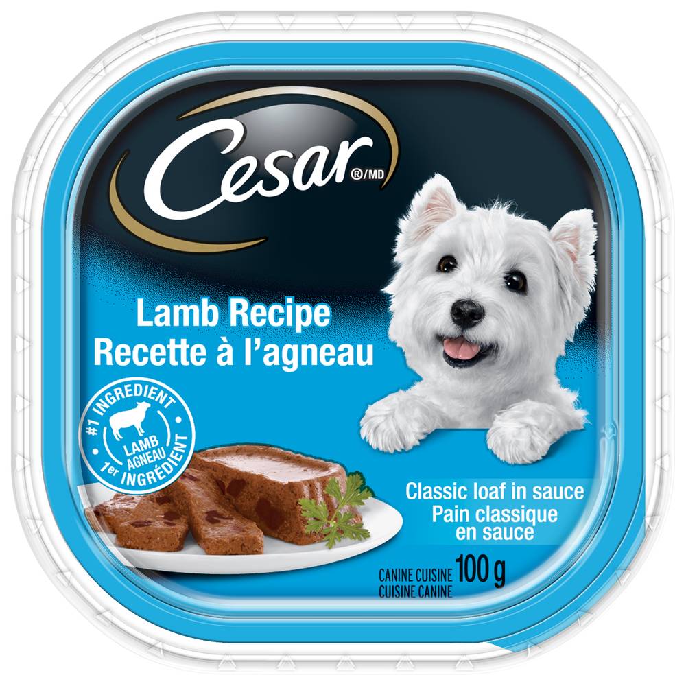 Cesar Entrées: With Lamb 100g (100g, wet dog food)