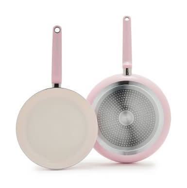 GreenPan Ceramic Nonstick Fry Pan Set, Pink (2 ct)
