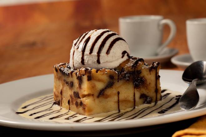 Chocolate Chip Bread Pudding