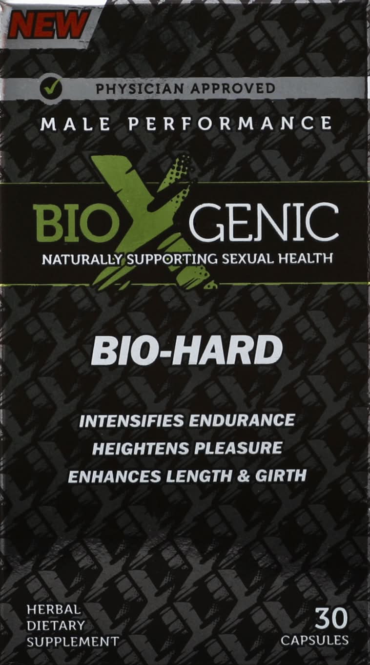 BioXgenic Bio-Hard Male Supporting Sexual Health (3 oz, 30 ct)