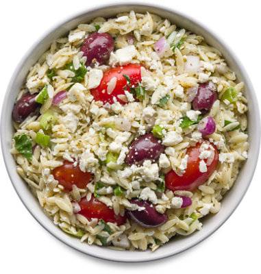 Readymeals Mediterranean Orzo With Olives Salad