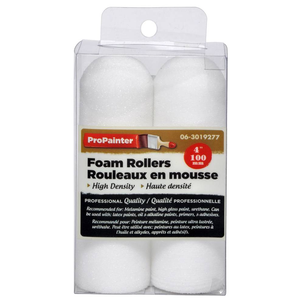 Small Foam Paint Rollers 2 Pack