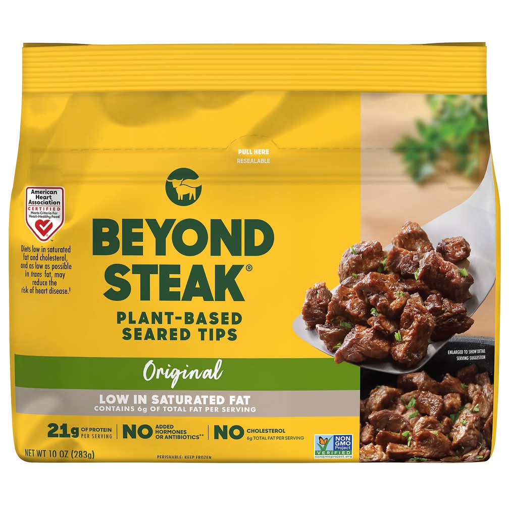 Beyond Meat Steak Original Plant Based Seared Tips (10 oz)