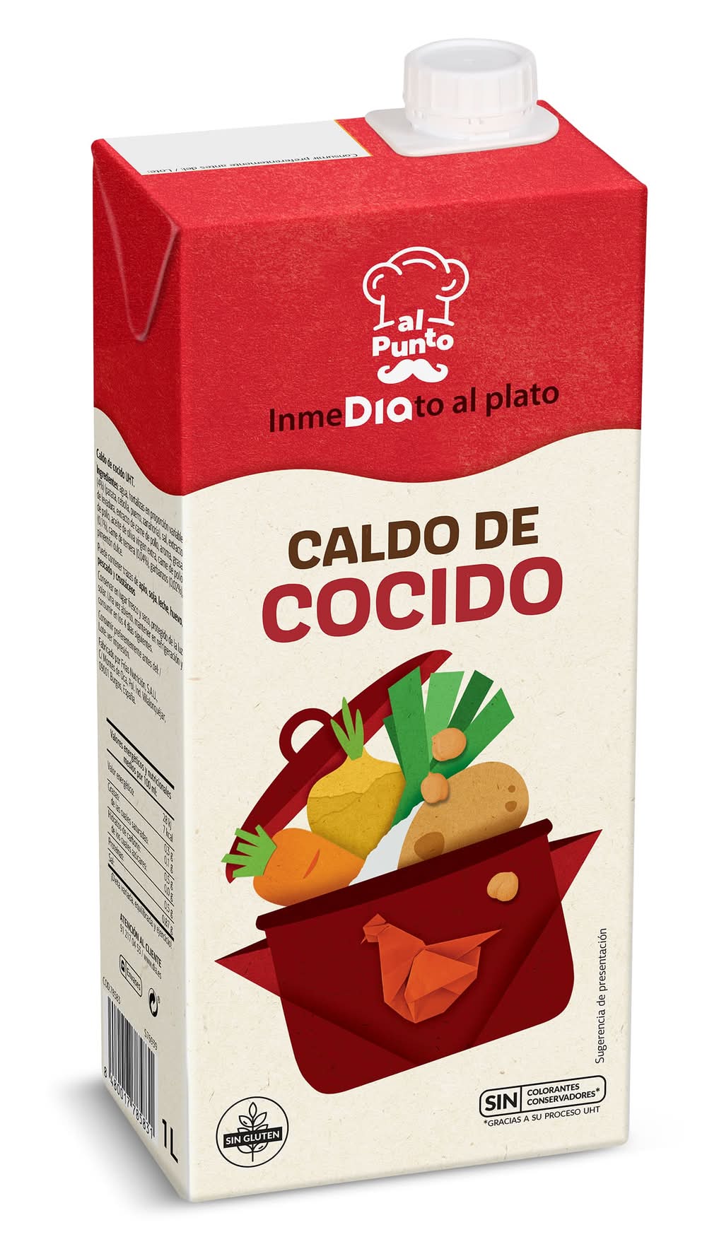 Caldo De Cocido Al Punto Dia Brik 1 L
