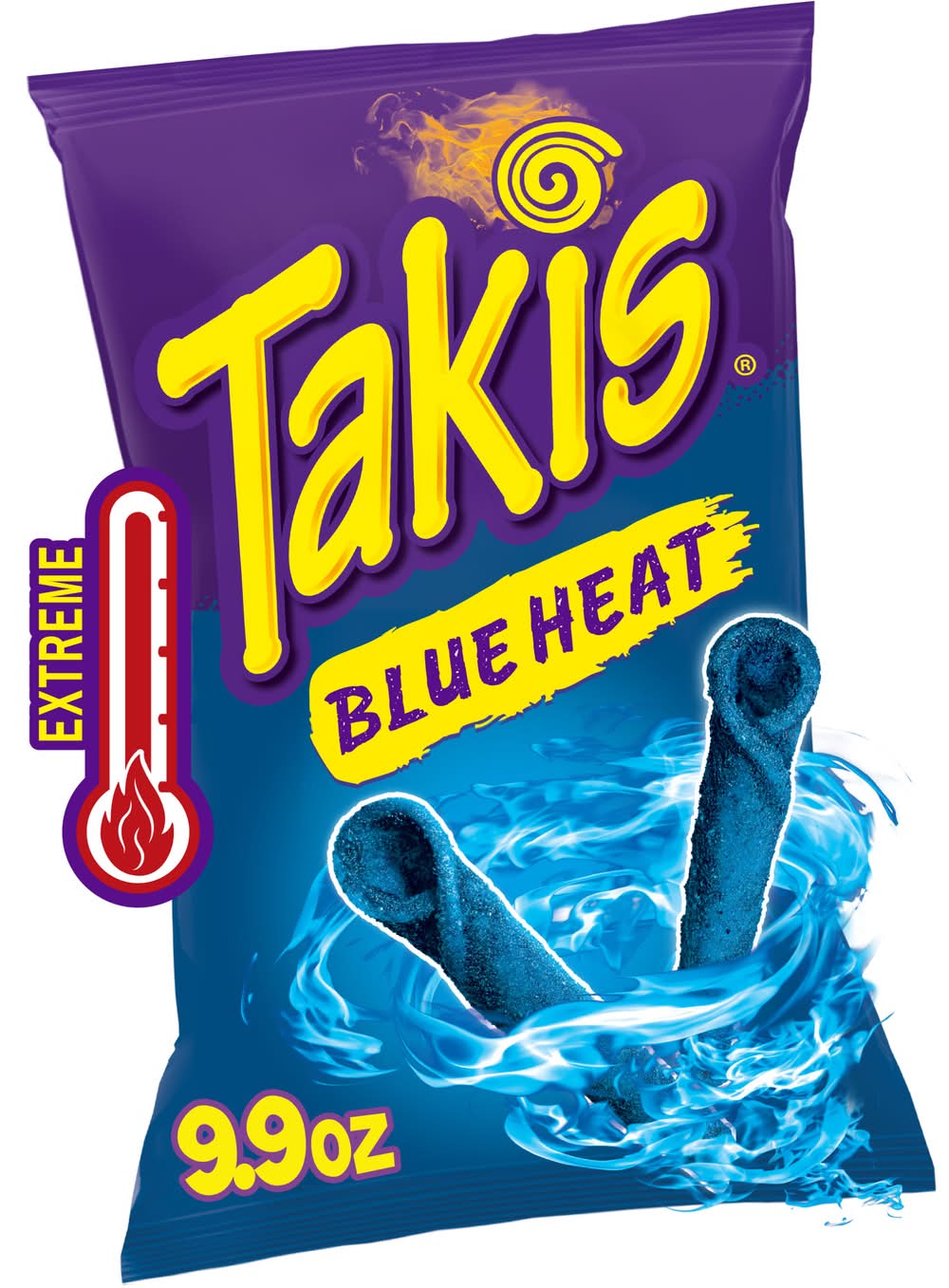Takis Rolled Tortilla Chips, Blue Heat (9.9 oz)