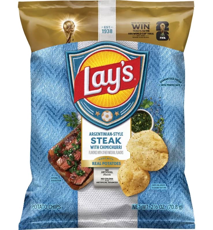 Lay's Potato Chips Argentinian Style Steak with Chimichurri