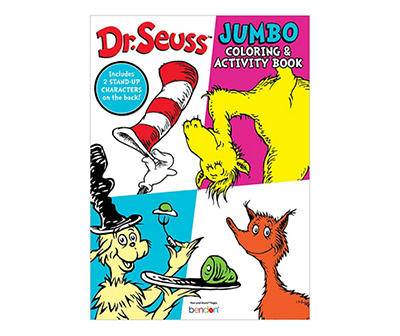 Dr. Seuss Jumbo Coloring and Activity Book 80 Sheets