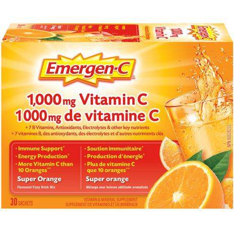Emergen-C Vitamin C Sachets 1000mg (30 units)