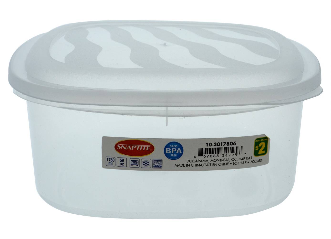 Snaptite Food Storage Container