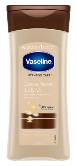 Vaseline Intensive Care Cocoa Radiant Body Gel Oil (200ml)