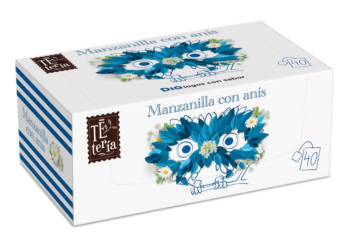 Manzanilla Con Anís Tetería De Dia Caja 40 Unidades