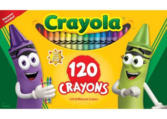 Crayola Crayon Set With Sharpener Box (762 g)