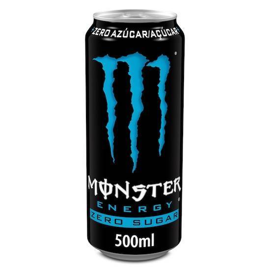 Bebida energética absolutely zero Monster lata 500 ml