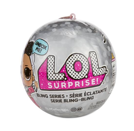 L.O.L . Surprise Bling Ball Series with 7 Surprises Toy Assorted (1 ct)