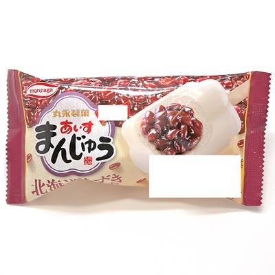 丸永製菓 九州名物 あいすまんじゅう 北海道あずき (90ml x 1)