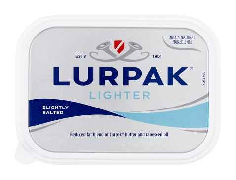 Lurpak Lighter Spreadable Blend Of Butter & Rapeseed Oil (250g)