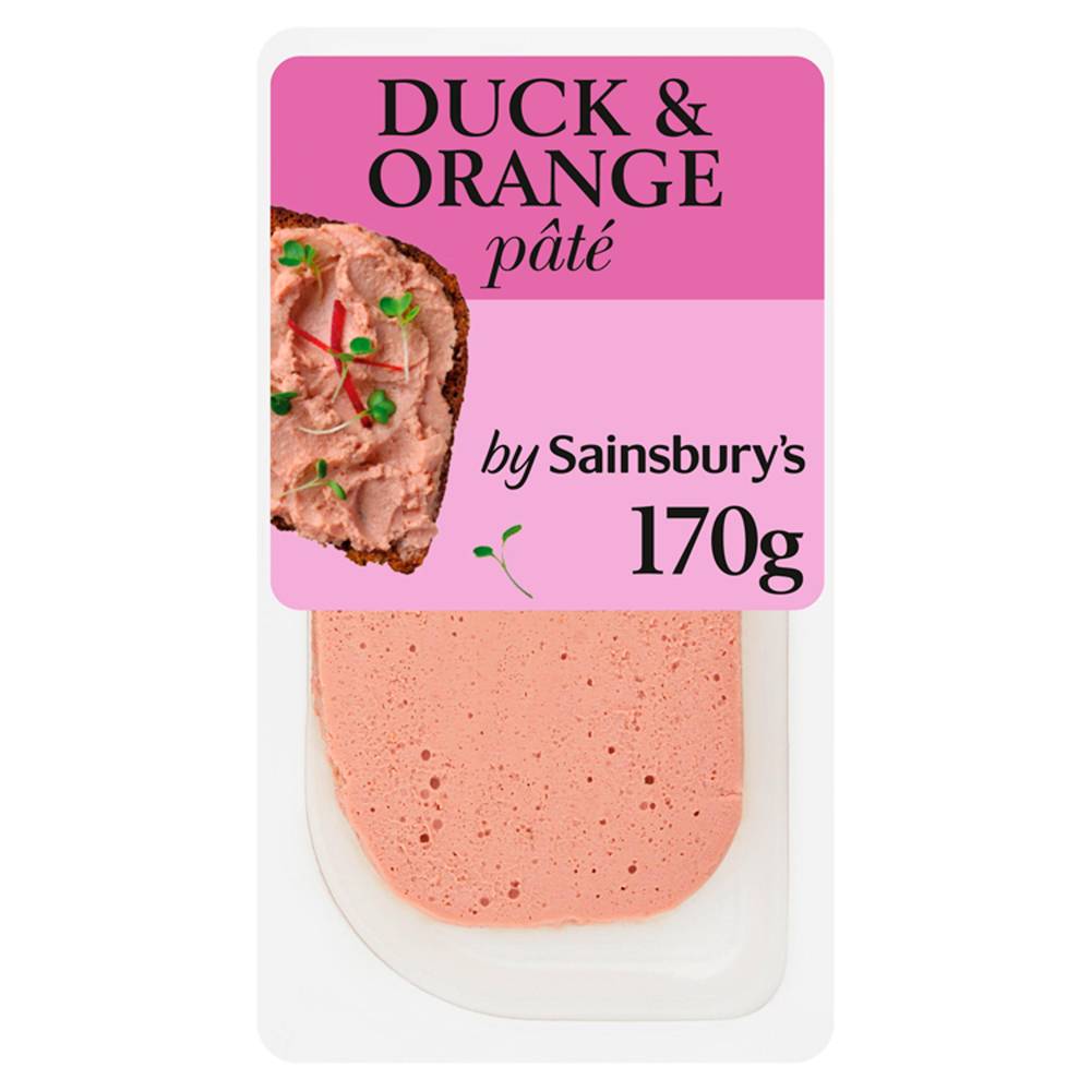 Sainsbury's Duck & Orange Pâté 170g