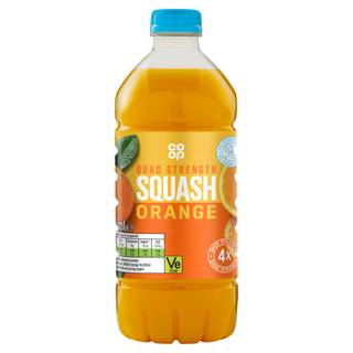 Co-op Squash Orange Juice (750ml)