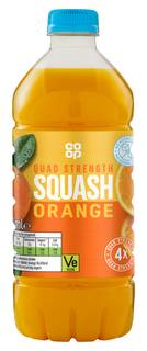 Co-op Squash Orange 750ml