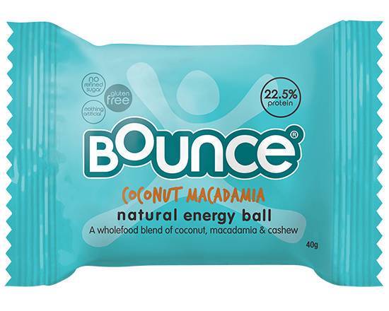 Bounce Coconut Macadamia Protein Energy Ball 40g