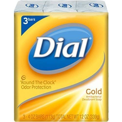 Dial Bar Soap - Gold